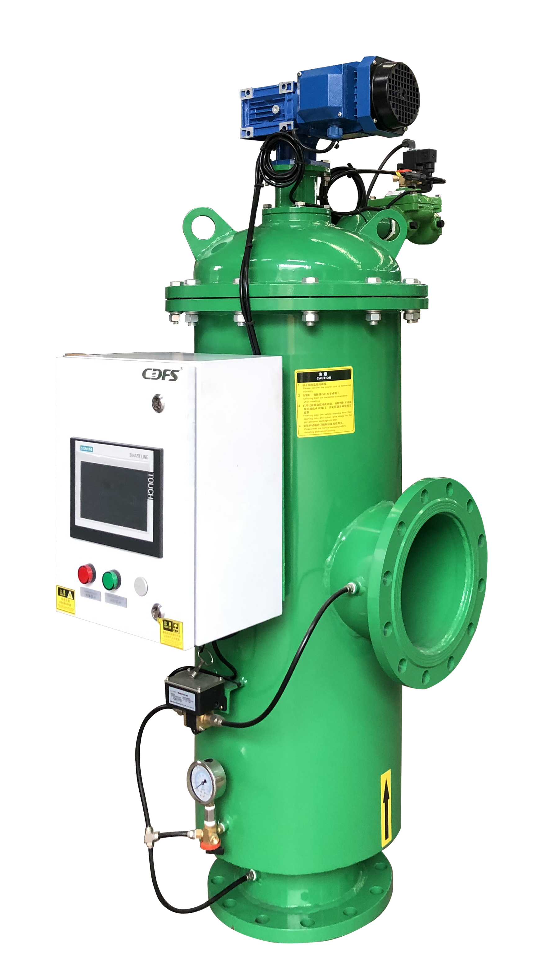 自清洗過濾器如果出現(xiàn)高溫應(yīng)該怎么處理？